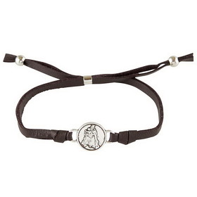 Berkander BK-12489 Faux Leather Scapular Bracelet