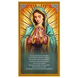 Berkander BK-12523 Wood Wall Plaque - Bust Our Lady Of Guadalupe