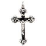 Berkander BK-12582 Crucifix Pendant With Black