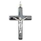 Berkander BK-12583 Crucifix Pendant With Black