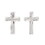 Berkander BK-12718 Cross Stud Earrings