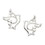 Berkander BK-12720 Dove Stud Earrings