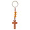 Berkander BK-12779 Wood Cross Beaded Keychain