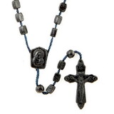 Berkander BK-12798 Saint Benedict Cord Rosary With Arched Box