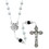 Berkander BK-12816 Wedding Rosary With Special Intertwining Rings Centerpiece - Gray