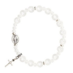 Berkander BK-12822 Love Bracelet With Miraculous Dangle - White