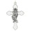 Berkander BK-12828 White Enamel First Communion Medal