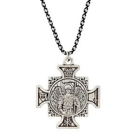 Berkander BK-12839 Saint Michael Maltese Cross With Cord