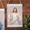 Berkander BK-12884 Divine Mercy Canvas Wall Hang - Gray Background