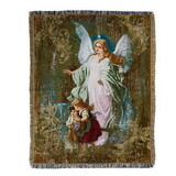 Berkander BK-12899 Guardian Angel Tapestry Throw Blanket