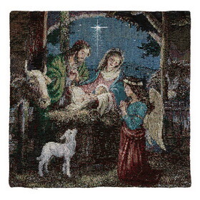 Berkander BK-12905 Holy Family Nativity Pillow Cover