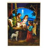 Berkander BK-12908 Holy Family Nativity Box Sign