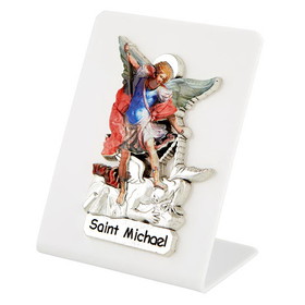 Berkander BK-18033 Saint Michael Desk Plaque