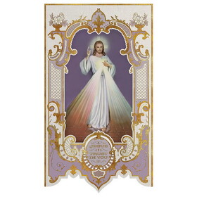 Berkander BK-18093 Divine Mercy Window Cling