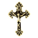 Berkander Berkander Crucifix Lapel Pin