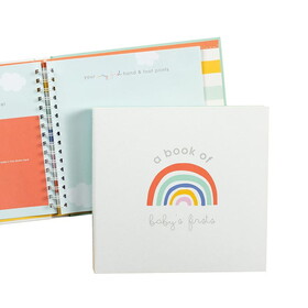 C.R. Gibson BMMB-22053 Rainbow Memory Book With Ink Pad