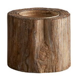 47th & Main BMR250 Bark Candle Holder - Small