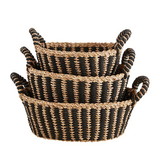 47th & Main BMR282 Oval Basket With Handle Set