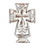 47th & Main BMR380 Ornate Cut Carved Cross