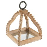 47th & Main Wooden Candle Holder