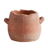 47th & Main BMR520 Brick Red Flower Pot with 2 handles - Small