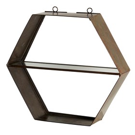 47th & Main BMR664 Wall Shelf with Bamboo