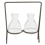 47th & Main Conical Flask Vase Holder