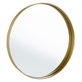 47th & Main BMR764 Golden Round Mirror