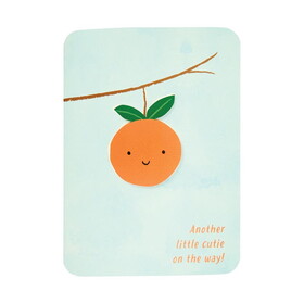 C.R. Gibson BOC-25813 LITTLE CUTIE Baby Greeting Card