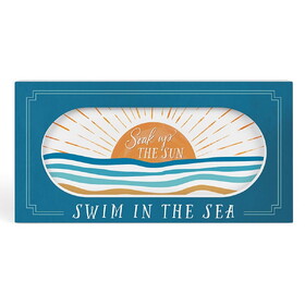 P.Graham Dunn BWT0056 Coastal Collection Ornate Decor - Swim In The Sea