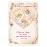 Alfred Mainzer CHR68140 To a Dear Granddaughter on Her Christening - Granddaughter Christening Card