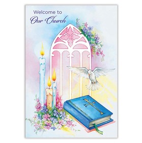 Alfred Mainzer Alfred Mainzer Welcome to Our Church Card