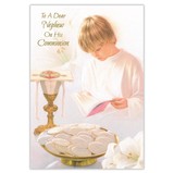Alfred Mainzer CM36037 To a Dear Nephew on His Communion Card