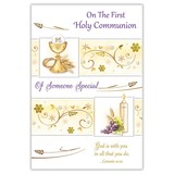 Alfred Mainzer CM52012 On the First Holy Communion of Someone Special Card