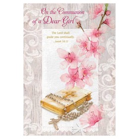 Alfred Mainzer CM53018 On the Communion of a Dear Girl Card