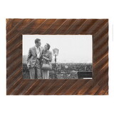 47th & Main CMR018 Wooden Stripe Photo Frame