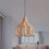 47th & Main CMR048 Natural Cane Hanging Lamp