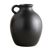 47th & Main CMR162 Matte Black Kettle Planter