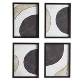 47th & Main 47th & Main Framed Painting - - Set of 4