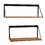 47th & Main CMR262 Triangular Shelf - Set of 2