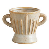 47th & Main Striped Pot With Handles