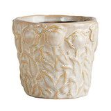 47th & Main White Ceramic Pot