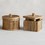 47th & Main CMR374 Bamboo Square Box with Lid