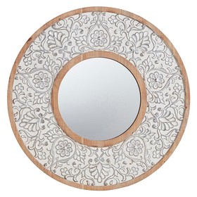 47th & Main CMR568 White Rim Circle Mirror