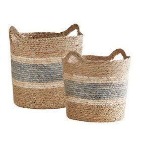 47th & Main CMR839 Seagrass Baskets - Set of 2