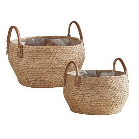 47th & Main CMR843 Plastic Lined Baskets - Set of 2