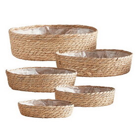 47th & Main CMR844 Short Lined Baskets - Set of 5
