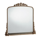 47th & Main CMR896 Gold Floral Rimmed Mirror