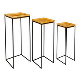 47th & Main CMR960 Square Nested Tables - Set of 3