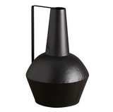 47th & Main CMR994 Matte Black Vase With Handle